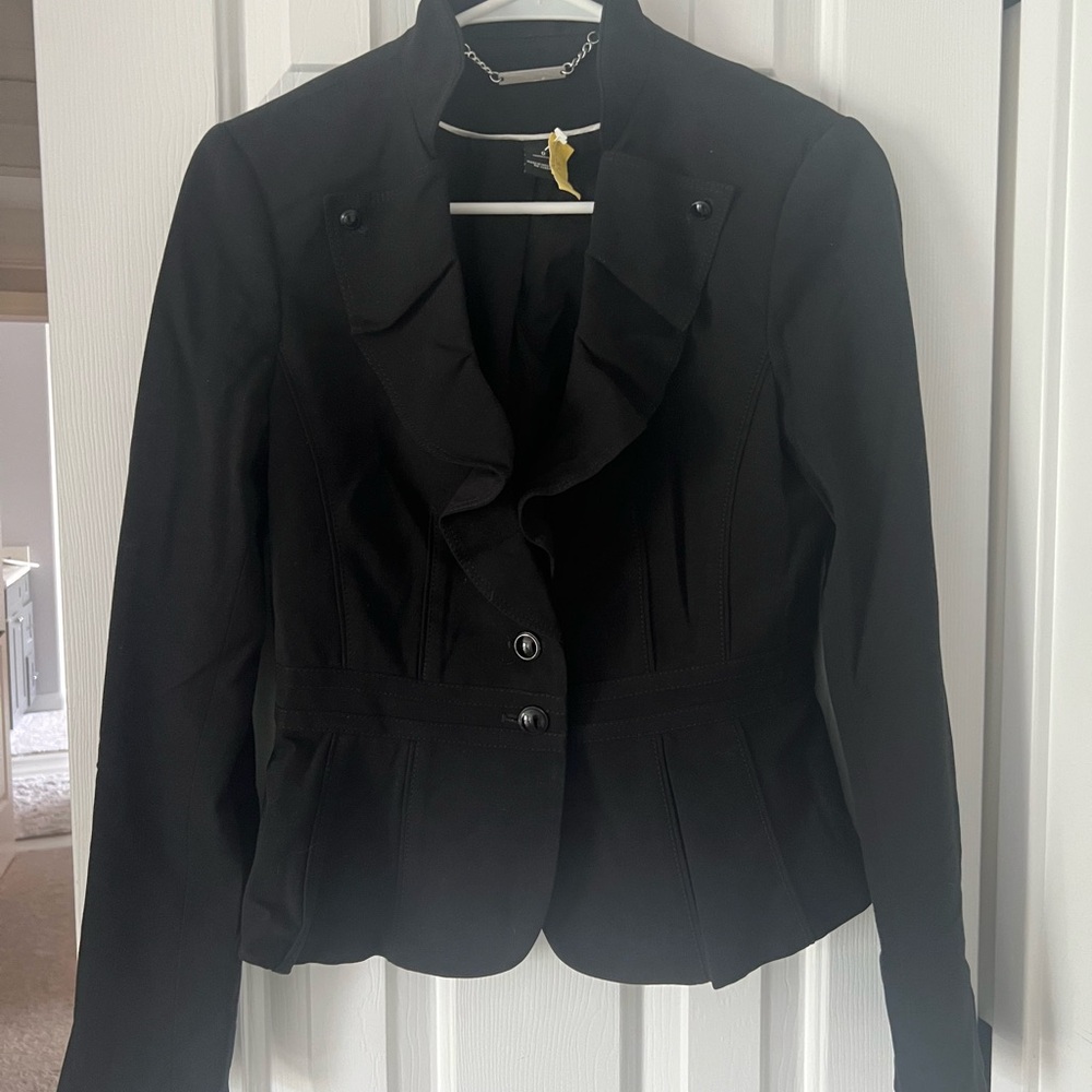 White House Black Market Elegant Black Blazer